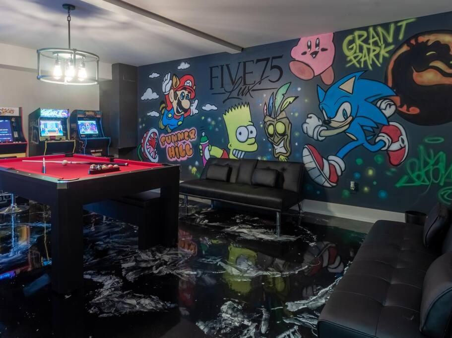 Five75Lux Atl King Bed & Game Room Downtown Atlanta Bagian luar foto
